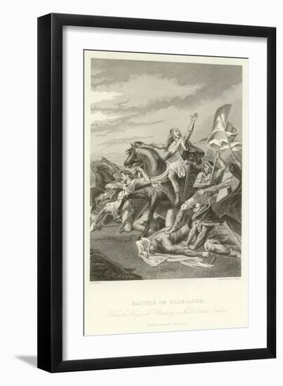 Battle of Tolbiacum-Alphonse Marie de Neuville-Framed Giclee Print