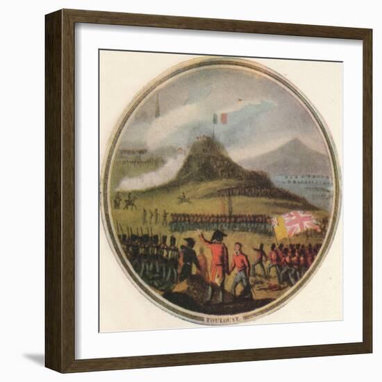 'Battle of Toulouse', 1815, (1910)-Edward Orme-Framed Giclee Print