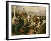 Battle of Tours (Also Called the Battle of Poitiers), France, 25 October 732-Charles Auguste Steuben-Framed Giclee Print