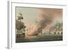 Battle of Trafalgar, 1805-Thomas Whitcombe-Framed Giclee Print