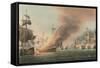 Battle of Trafalgar, 1805-Thomas Whitcombe-Framed Stretched Canvas
