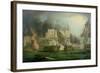 Battle of Trafalgar, 1805-George Chambers-Framed Giclee Print