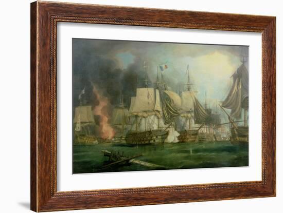 Battle of Trafalgar, 1805-George Chambers-Framed Giclee Print