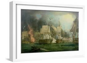 Battle of Trafalgar, 1805-George Chambers-Framed Giclee Print