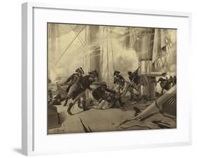 Battle of Trafalgar, 1805-Henri-Louis Dupray-Framed Giclee Print