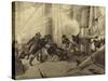 Battle of Trafalgar, 1805-Henri-Louis Dupray-Stretched Canvas