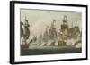 Battle of Trafalgar, 1805-Thomas Whitcombe-Framed Giclee Print