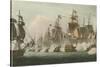 Battle of Trafalgar, 1805-Thomas Whitcombe-Stretched Canvas