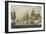 Battle of Trafalgar, 1805-Thomas Whitcombe-Framed Giclee Print