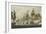 Battle of Trafalgar, 1805-Thomas Whitcombe-Framed Giclee Print