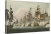 Battle of Trafalgar, 1805-Thomas Whitcombe-Stretched Canvas