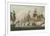 Battle of Trafalgar, 1805-Thomas Whitcombe-Framed Giclee Print