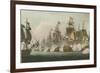 Battle of Trafalgar, 1805-Thomas Whitcombe-Framed Giclee Print