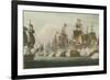 Battle of Trafalgar, 1805-Thomas Whitcombe-Framed Giclee Print