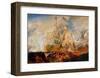 Battle of Trafalgar, 21 October 1805-J M W Turner-Framed Giclee Print