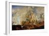 Battle of Trafalgar, 21 October 1805-J. M. W. Turner-Framed Giclee Print