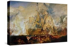 Battle of Trafalgar, 21 October 1805-J. M. W. Turner-Stretched Canvas