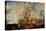 Battle of Trafalgar, 21 October 1805-J. M. W. Turner-Stretched Canvas