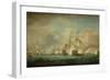 Battle of Trafalgar, 21st Oct. 1805-Thomas Whitcombe-Framed Giclee Print