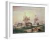 Battle of Trafalgar, 21st October 1805-William John Huggins-Framed Giclee Print