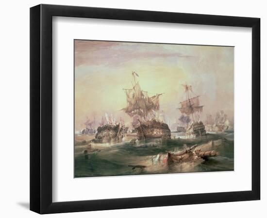 Battle of Trafalgar, 21st October 1805-William John Huggins-Framed Giclee Print