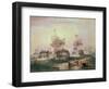 Battle of Trafalgar, 21st October 1805-William John Huggins-Framed Giclee Print