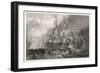 Battle of Trafalgar in the Midst of Battle-null-Framed Art Print