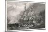 Battle of Trafalgar in the Midst of Battle-null-Mounted Art Print