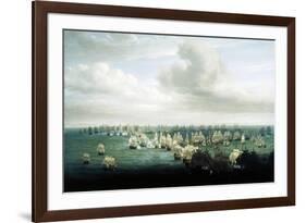 Battle of Trafalgar, October 21, 1805, First Phase, Spain-null-Framed Giclee Print