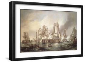Battle of Trafalgar, October 21, 1805, Spain-null-Framed Giclee Print