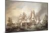 Battle of Trafalgar, October 21, 1805, Spain-null-Mounted Giclee Print