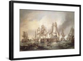 Battle of Trafalgar, October 21, 1805, Spain-null-Framed Giclee Print