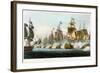 Battle of Trafalgar, October 21st 1805 (1816)-Thomas Sutherland-Framed Giclee Print