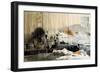 Battle of Tsushima, May 1905, Russo-Japanese War, South Korea-Japan-null-Framed Giclee Print