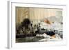 Battle of Tsushima, May 1905, Russo-Japanese War, South Korea-Japan-null-Framed Giclee Print