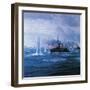 Battle of Tsushima, May 1905-null-Framed Giclee Print