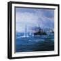 Battle of Tsushima, May 1905-null-Framed Giclee Print