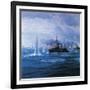 Battle of Tsushima, May 1905-null-Framed Giclee Print