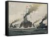 Battle of Tsushima Strait-null-Framed Stretched Canvas