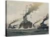 Battle of Tsushima Strait-null-Stretched Canvas