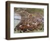 Battle of Turin, 1706. Painting by Joseph Parrocel (1646-1704)-Joseph Parrocel-Framed Giclee Print