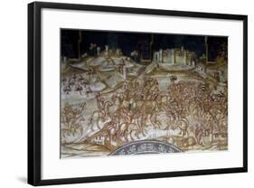 Battle of Val Di Chiana, 1363, Fresco-Lipo Vanni-Framed Giclee Print