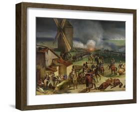 Battle of Valmy, 20th September 1792, 1835-Jean Baptiste Mauzaisse-Framed Giclee Print