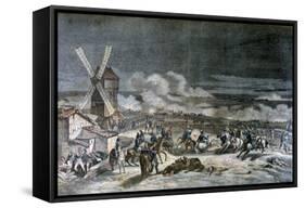 Battle of Valmy, 20th September 1792-Horace Vernet-Framed Stretched Canvas