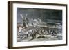 Battle of Valmy, 20th September 1792-Horace Vernet-Framed Premium Giclee Print