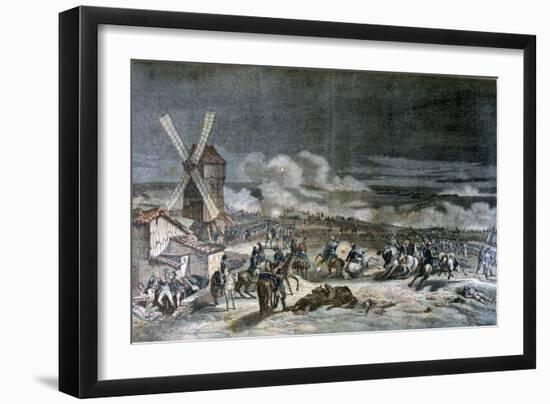 Battle of Valmy, 20th September 1792-Horace Vernet-Framed Premium Giclee Print