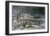 Battle of Valmy, 20th September 1792-Horace Vernet-Framed Premium Giclee Print