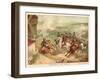 Battle of Valmy, France, 1792-Antoine Charles Horace Vernet-Framed Giclee Print