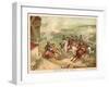 Battle of Valmy, France, 1792-Antoine Charles Horace Vernet-Framed Giclee Print