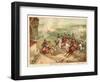 Battle of Valmy, France, 1792-Antoine Charles Horace Vernet-Framed Giclee Print